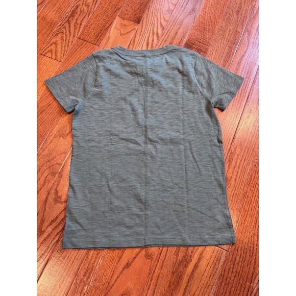 NWT J.Crew Preppy Green Short Sleeve Crew Neck Solid TShirt XS AJ089 - Picture 4 of 4